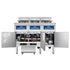 Atosa AEFF-50-3T Triple-Vat Commercial Electric Fryer with Split Vat and Built-In Filtration