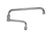 Serv-Ware AF-18DJ-CWP Double-Jointed Faucet, 10