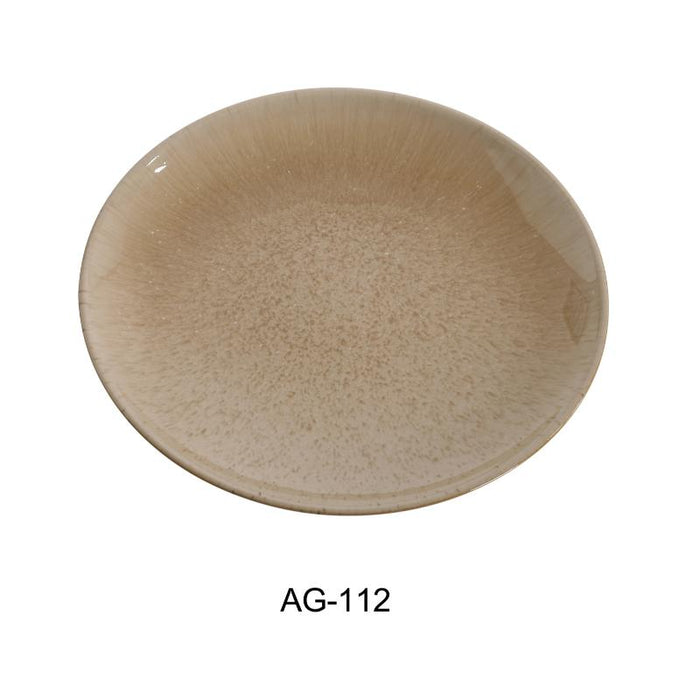 Yanco AG-112 Agate Coupe Round Plate Pack of 12 (1 Dz)