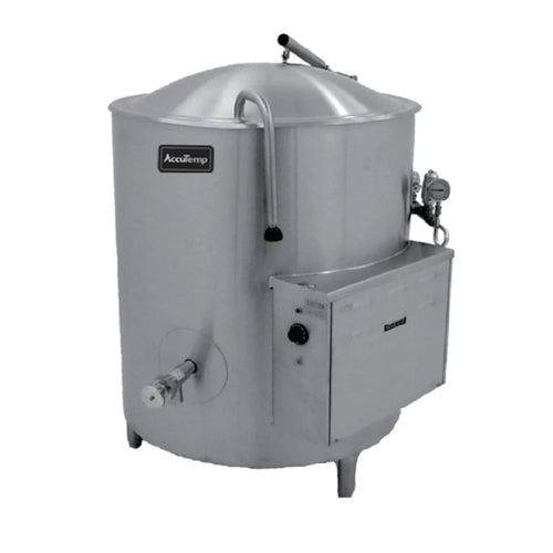 AccuTemp ALHEC-60,  Jacketed Insulated, self- ContaIned Floor Mounted Kettle, 60 Gallon Capacity-Electric