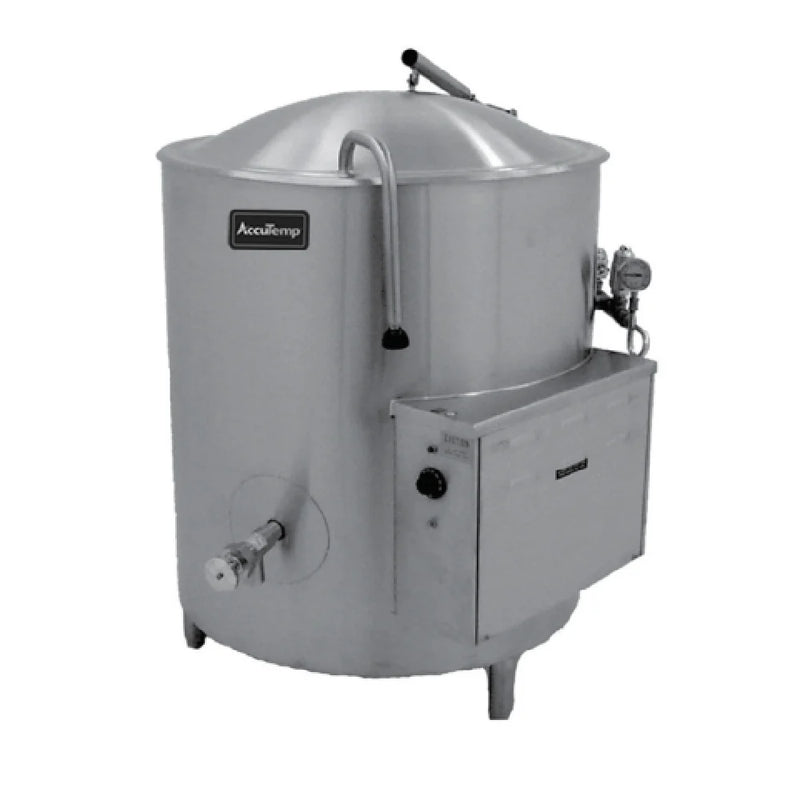 AccuTemp ALHEC-60,  Jacketed Insulated, self- ContaIned Floor Mounted Kettle, 60 Gallon Capacity-Electric