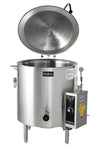 AccuTemp ALLGB-100F Insulated self-Contained Kettle, 100 Gallon Capacity, Gas, 2/3 Jacketed Low Rim Insulated, Non-Tilting, Floor Mounted