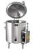 AccuTemp ALLGB-100F Insulated self-Contained Kettle, 100 Gallon Capacity, Gas, 2/3 Jacketed Low Rim Insulated, Non-Tilting, Floor Mounted