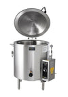 AccuTemp ALLGB-80F Insulated self-Contained Kettle, 80 Gallon Capacity, Gas, 2/3 Jacketed Low Rim Insulated, Non-Tilting, Floor Mounted