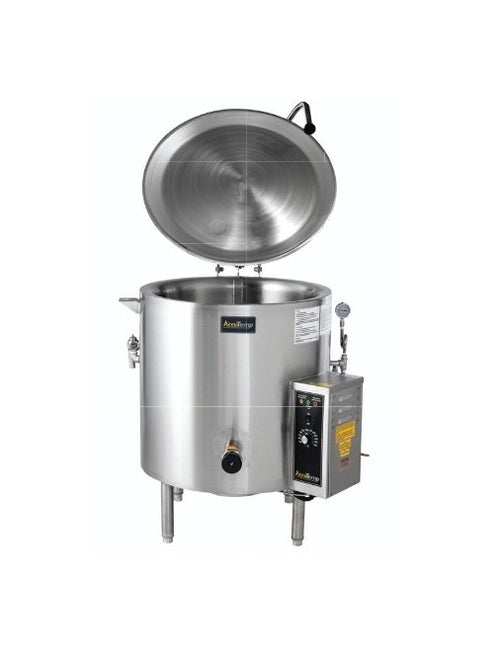 AccuTemp ALLGB-60 Insulated self-ContaIned Kettle, 60 Gallon Capacity, Gas, 2/3 Jacketed Insulated, Non-Tilting, Floor Mounted