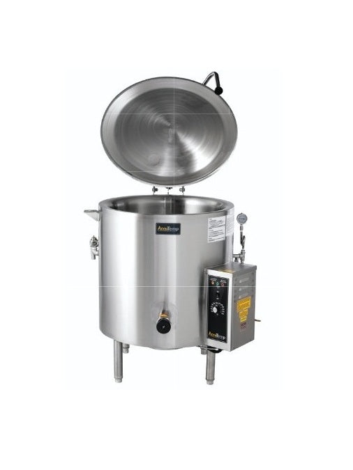 AccuTemp ALLGB-60 Insulated self-ContaIned Kettle, 60 Gallon Capacity, Gas, 2/3 Jacketed Insulated, Non-Tilting, Floor Mounted