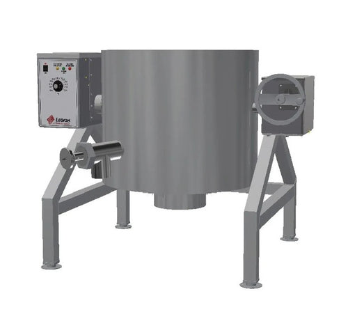 AccuTemp ALTLGB-30 Insulated self-Contained Kettle, 30 Gallon Capacity, Gas, 2/3 Jacketed, Tilting, Floor Mounted
