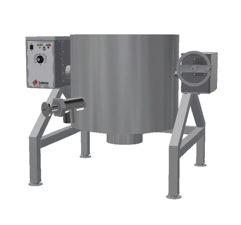 AccuTemp ALTLGB-30 Insulated self-Contained Kettle, 30 Gallon Capacity, Gas, 2/3 Jacketed, Tilting, Floor Mounted