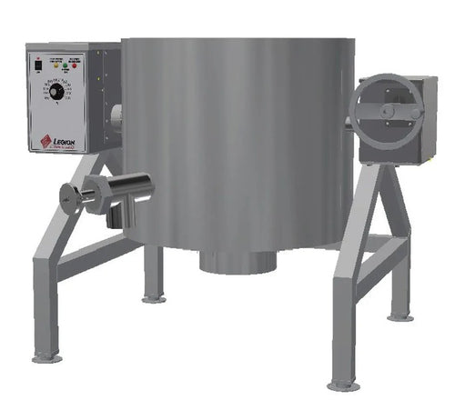 AccuTemp ALTLGB-40 Insulated self-Contained Kettle, 40 Gallon Capacity, Gas, 2/3 Jacketed, Tilting, Floor Mounted