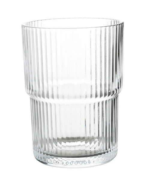Yanco Aqua Mist AM-214 15 oz Glassware Stackable Beverage Glass ( Pack Of 24 )
