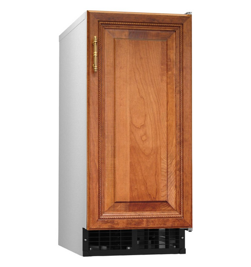 Air-cooled Hoshizaki Top Hat ice maker with built-in 27 lb storage bin