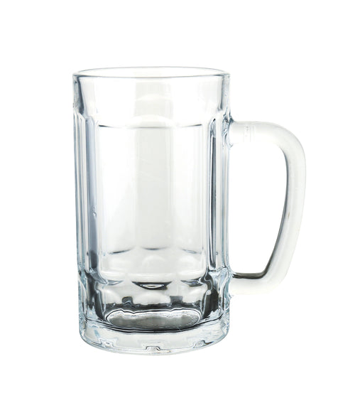 Yanco Aqua Mist 15 oz Glass Beer Mug ( Pack Of 24 )