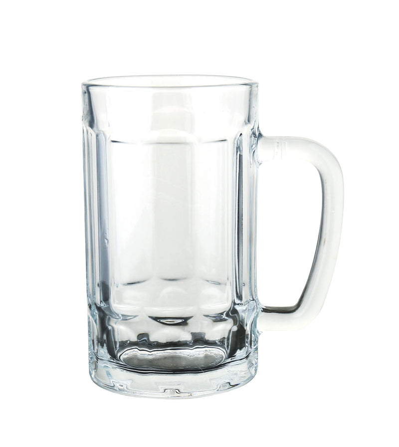 Yanco Aqua Mist 15 oz Glass Beer Mug ( Pack Of 24 )