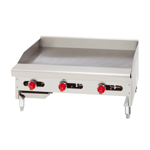 American Range ARTG-36-24 36" Countertop Gas Griddle, Thermostatic, 24" Deep, 90000 BTU