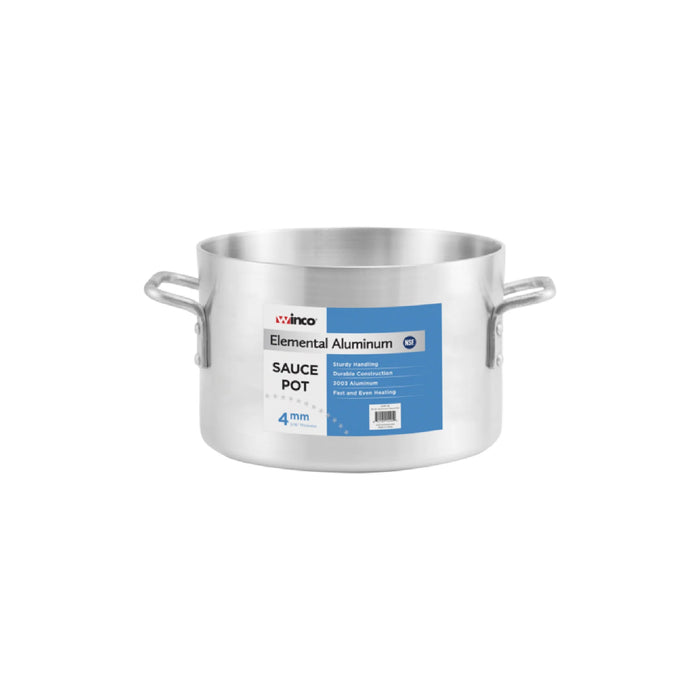 ASSP SERIES - 4.0 mm Heavyweight, Aluminum Sauce Pots by Winco