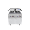 Atosa 18 Gallon Commercial Gas Pasta Cooker Stainless Steel Floor Model