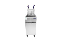 ATOSA ATFS-50ES 50 LB Electric Deep Fryer – High Capacity Commercial Fryer for Restaurants & Food Service