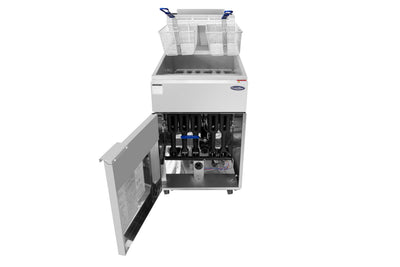 ATOSA ATFS-75ES 75 LB Electric Deep Fryer – Heavy-Duty Commercial Fryer for High-Volume Restaurants