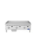 Atosa CookRite 36 Inch Heavy Duty Chrome Griddle 90,000 BTU Commercial Gas Griddle