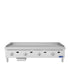 Atosa CookRite 48 Inch Heavy Duty Chrome Griddle 120,000 BTU Commercial Gas Griddle