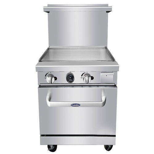 AGR-24G — 24″ Gas Range with 24″ Griddle by Atosa
