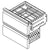 Atosa AUR0027227031 Drawer Cartridge for Worktop & Undercounter Refrigerators