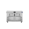Atosa AUR48GD 48" Glass Door Undercounter Refrigerator, 11.8 Cu. Ft.