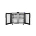 Atosa AUR36GD 36" Glass Door Undercounter Refrigerator, 8.6 Cu. Ft.