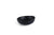 Ariane Black Dazzle Round Porcelain Coupe Bowl ( Case Of 8 )