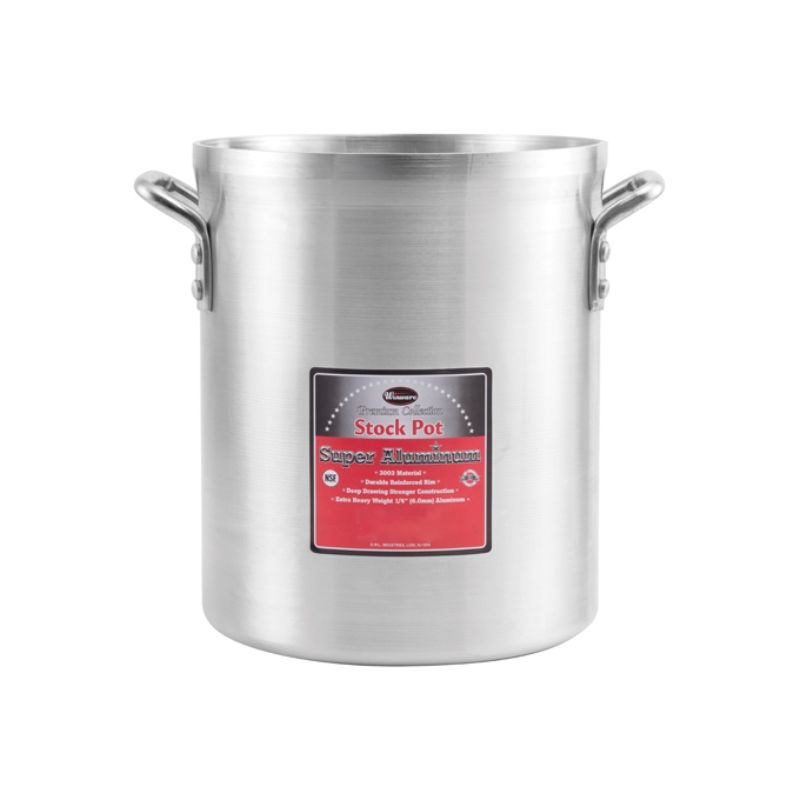 Super Aluminum Stock Pot, 6mm by Winco