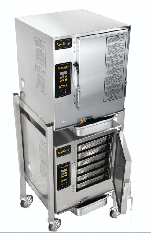Accu Temp P61201D060 DBL Convection Steamer Two Double-stacked Connectionless Boiler-free