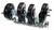 Adcraft GF-40 Caster Set for Compatible Gas Fryers, Set of 4