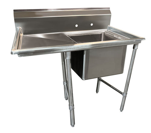 Advance Tabco 93-21-20-18L REGALINE SINKS One Compartment - One Drainboard