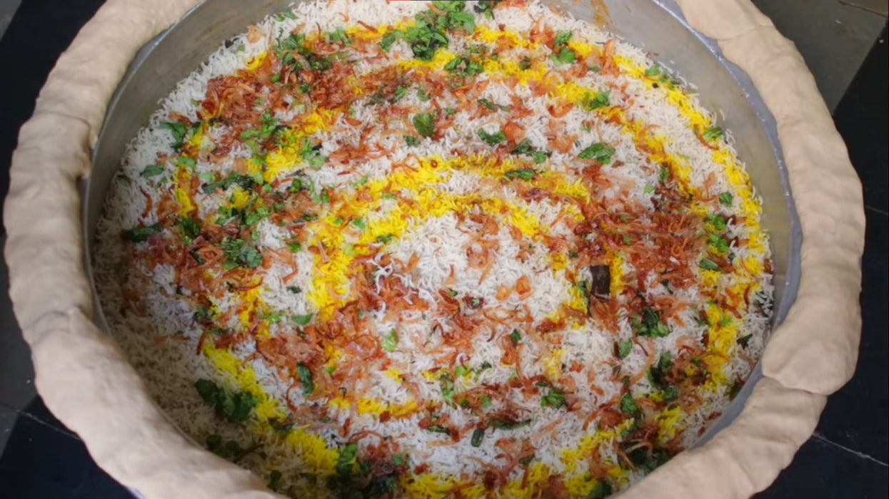 Heavy Duty 10 mm Aluminum Biryani Lagan Brazier - Available in different sizes