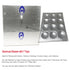 Heavy Duty Idli Steamer comes with 7 aluminum trays, designed for efficient and uniform steaming of multiple idlis at once.