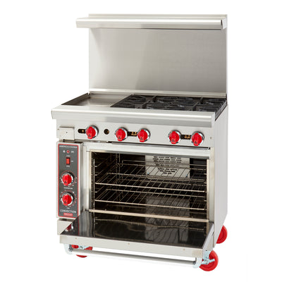 36-Inch Green Flame Range by American Range