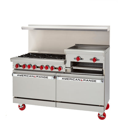 Restaurant Ranges Raised Griddles AR-6B-24RG By American Range
