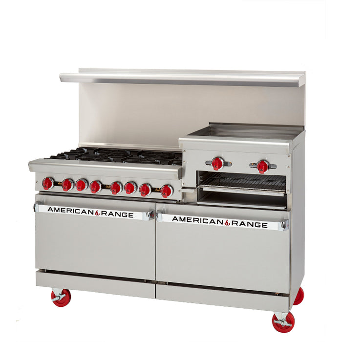 Restaurant Ranges Raised Griddles AR-6B-24RG By American Range