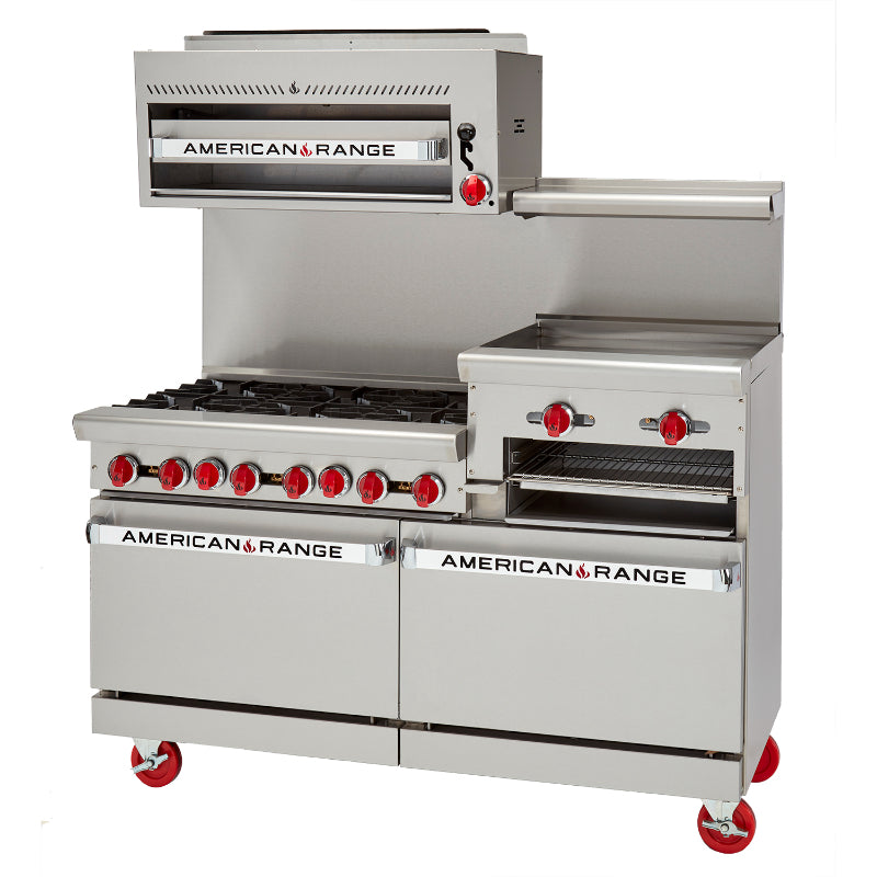 Restaurant Ranges Raised Griddles AR-6B-24RG By American Range