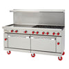 72-Inch Green Flame Range by American Range