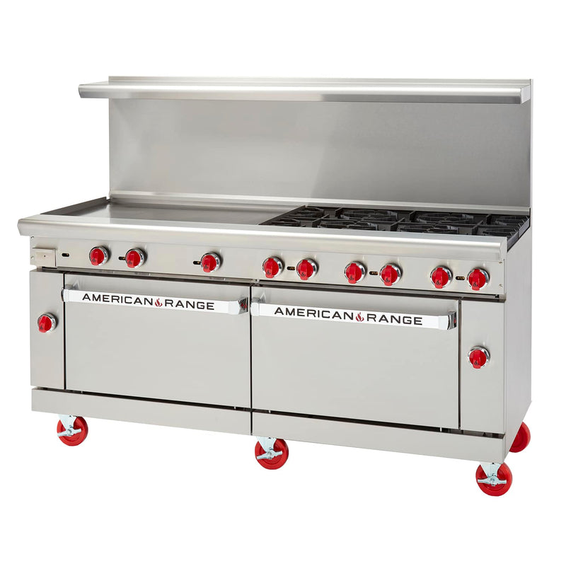 72-Inch Green Flame Range by American Range