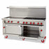 72-Inch Green Flame Range by American Range