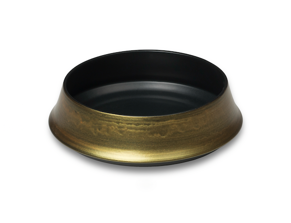 Ariane KAMA Gold Bowl 16cm/550ml Matte with Gold Coating ( CASE of 12 )