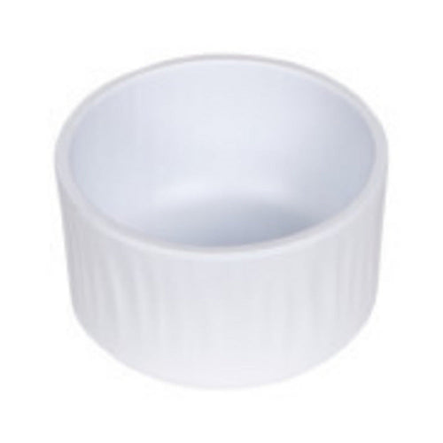 GET B-10-RMM-W 8 oz white melamine rimless bowl