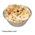 Serving naan and papad in a stainless steel bread basket