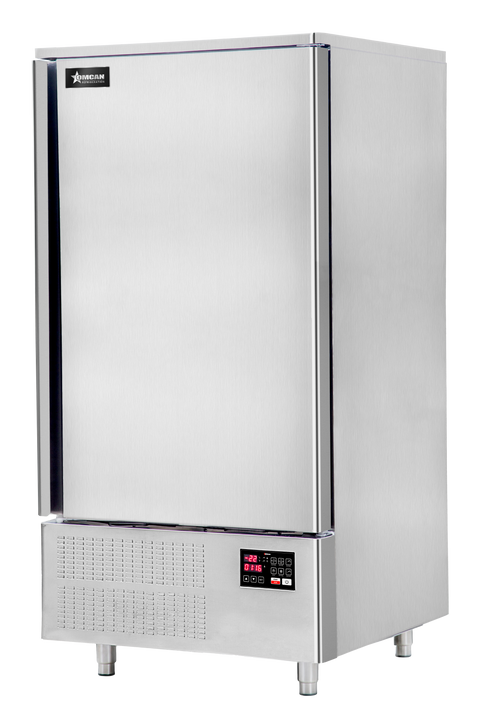 Omcan BC-CN-0010 31“ Floor Blast Chiller 10 x GN 1/1 Pan Capacity, 110 V, 1 Phase