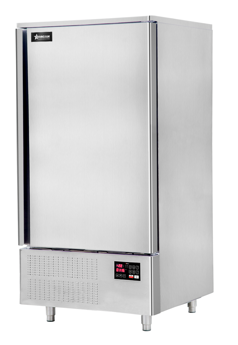 Omcan BC-CN-0010 31“ Floor Blast Chiller 10 x GN 1/1 Pan Capacity, 110 V, 1 Phase