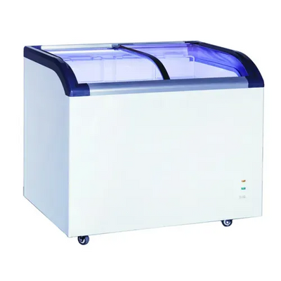 Black Diamond Curved Glass Chest Freezer – BDCF-CG Series
