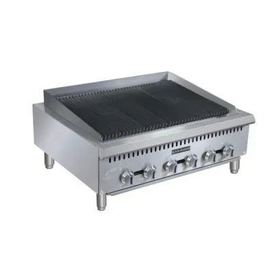 Black Diamond BDCTC Heavy-Duty Countertop Charbroiler by Admiral Craft