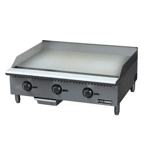 Black Diamond BDCTG-W Thermostatic Countertop Griddle by Admiral Craft